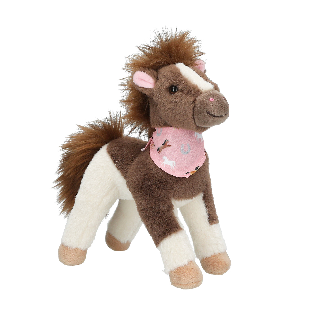 Miss Melody Plüschpferd Braun-Weiß, 18 cm, Depesche
