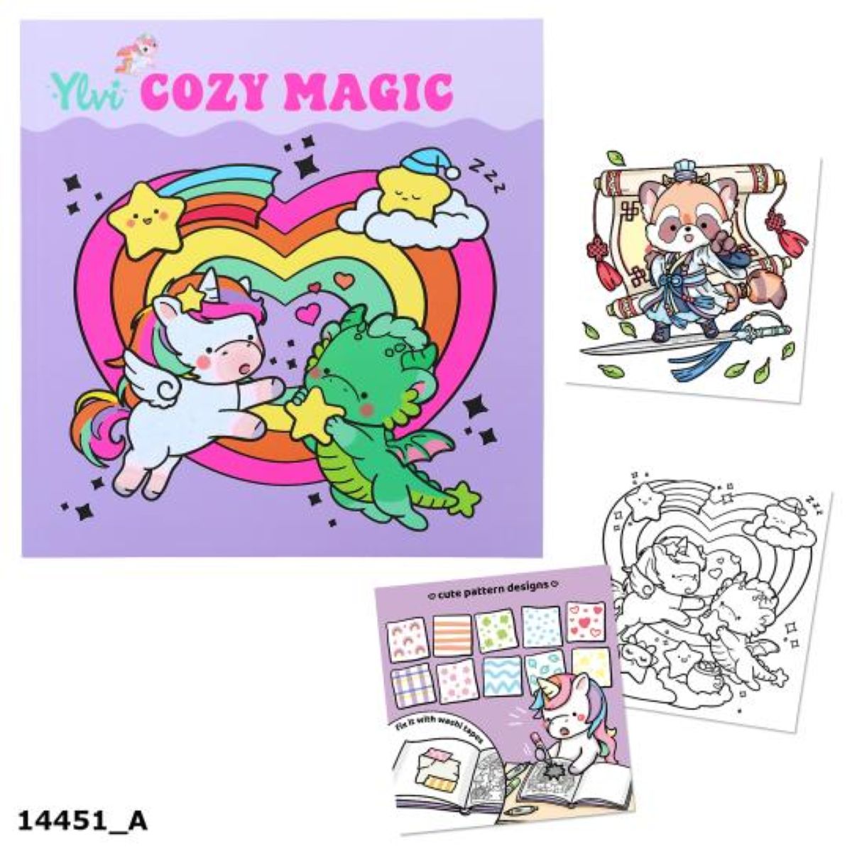 Ylvi Cozy Magic Malbuch 