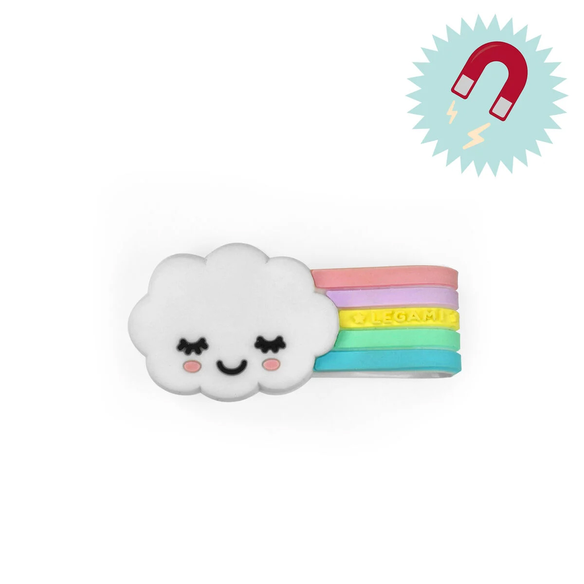 Legami Magnetischer Clip Rainbow, Magnetic Clip Regenbogen