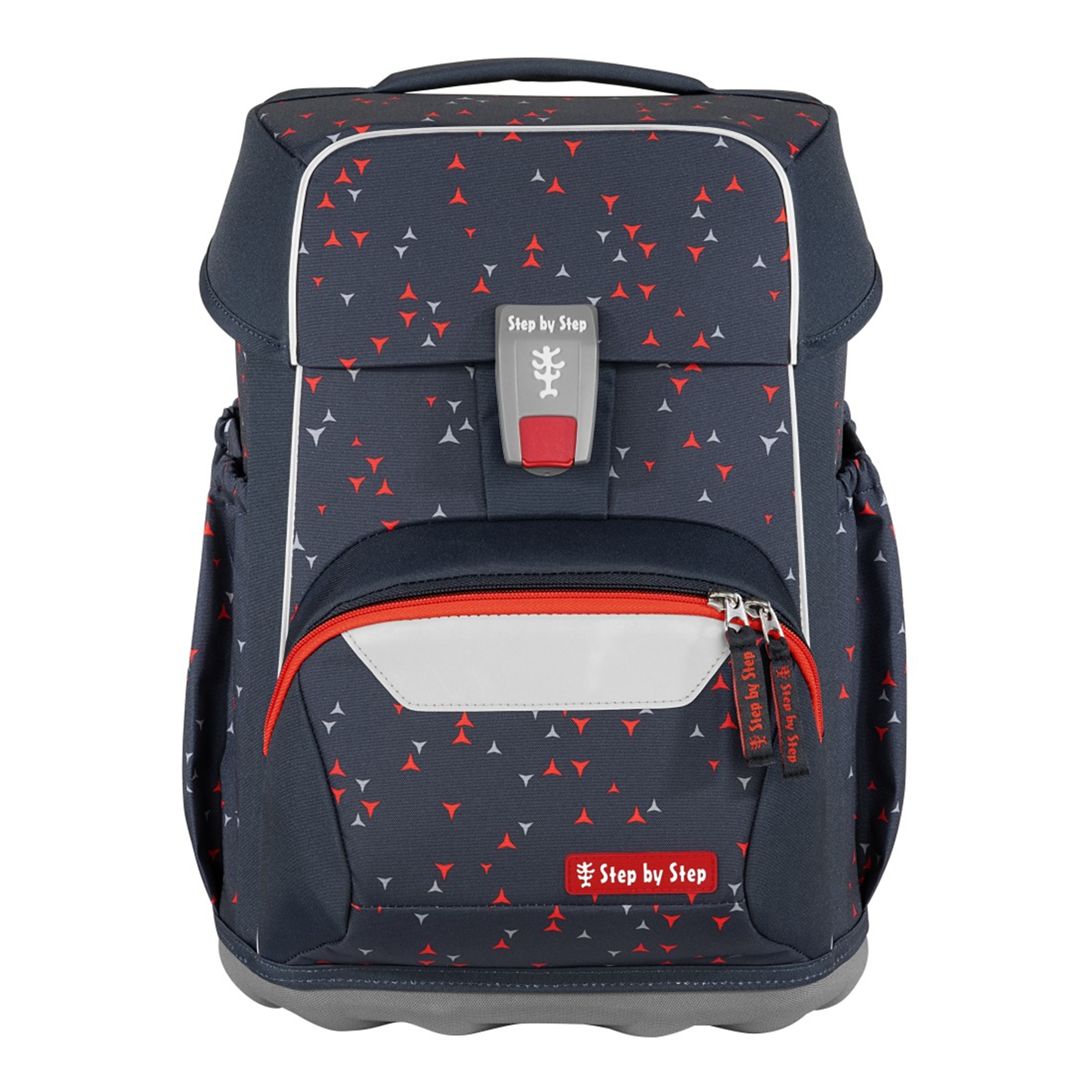 Step by Step Schulranzen-Set BASIS Anthrazit Triangles