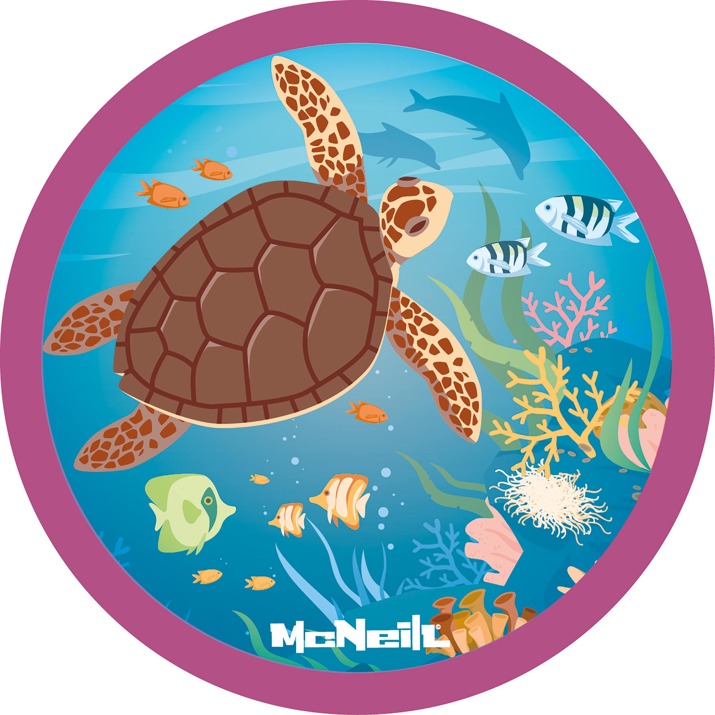 McNeill McAddy Unterwasser - Schildkröte