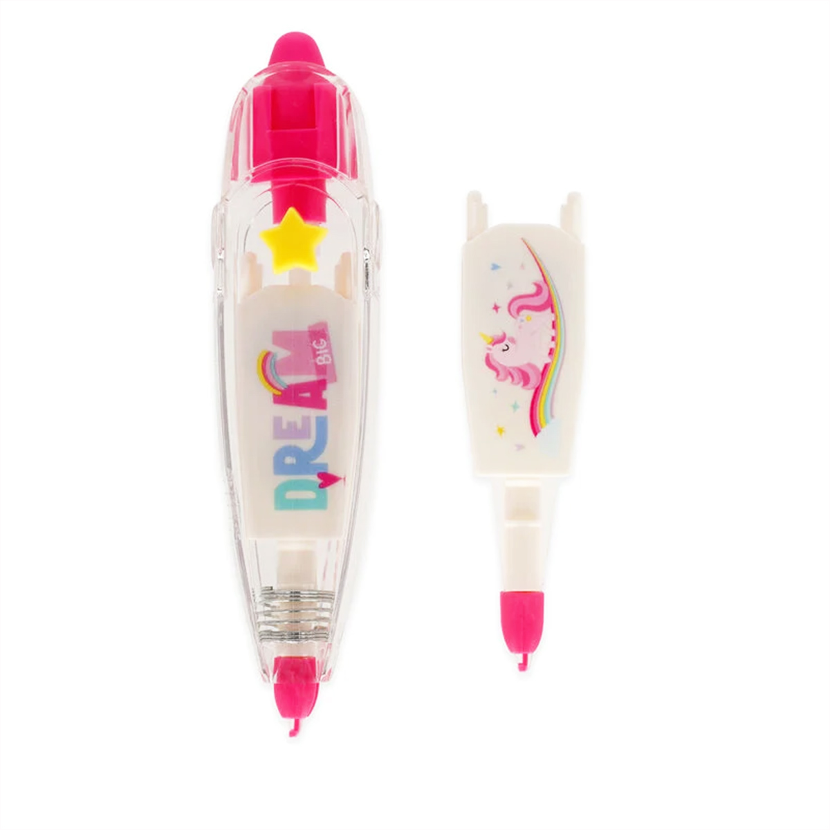 Legami Stift mit Dekoband Unicorn - Deco Tape, Stift mit Dekoband Einhorn