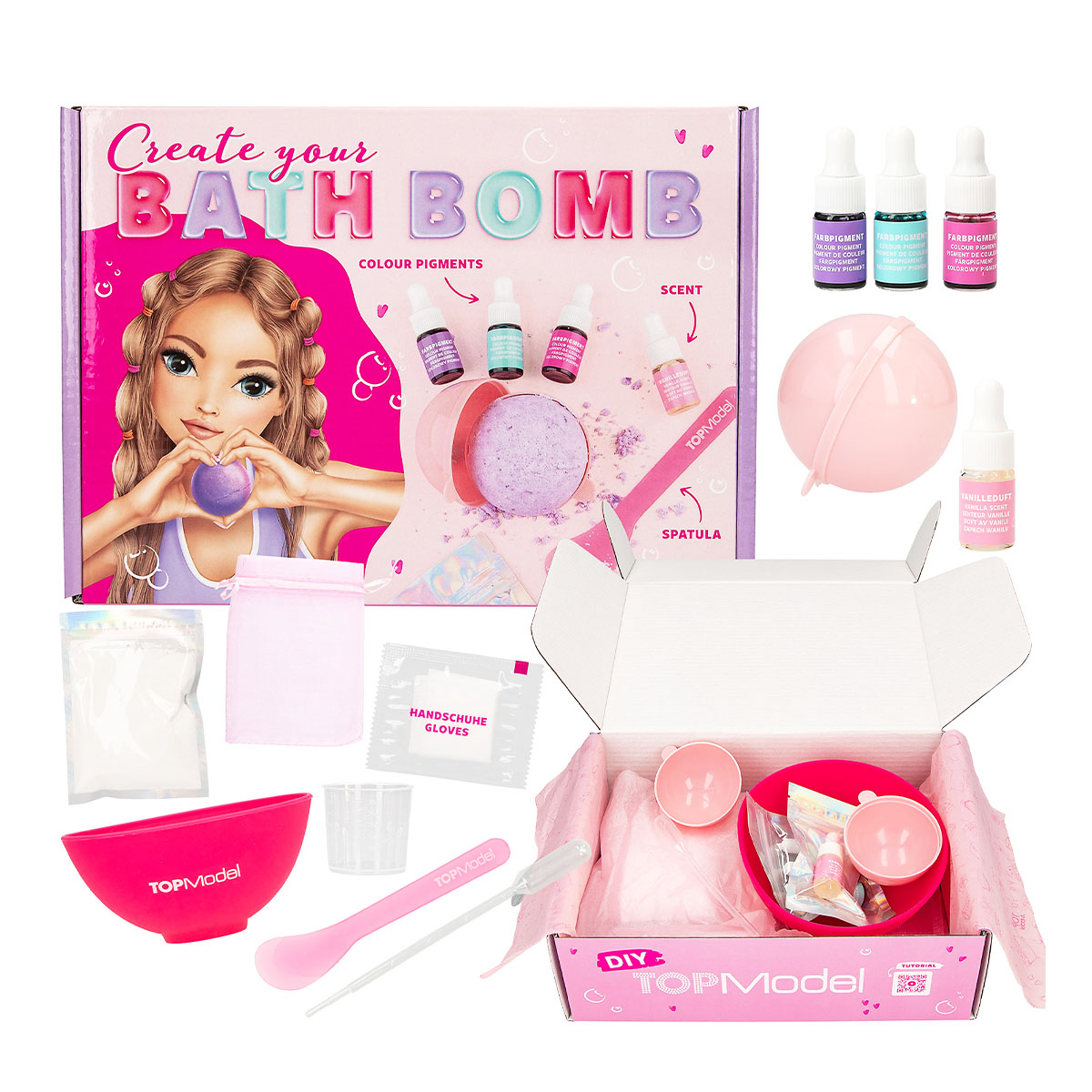TOPModel Badebomben Set BEAUTY and ME, Badespaß zum Selbermachen, Depesche