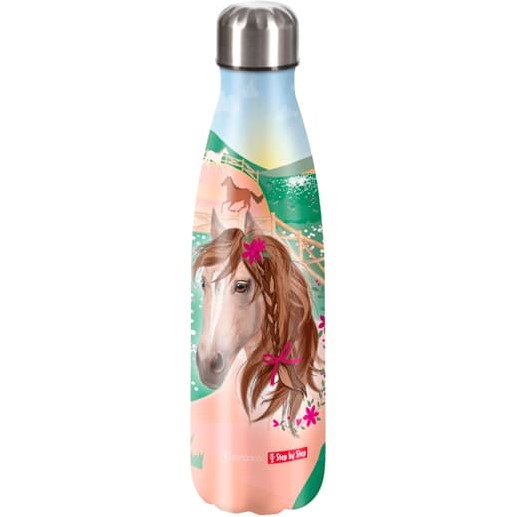 Step by Step Edelstahl-Trinkflasche Horse Lima