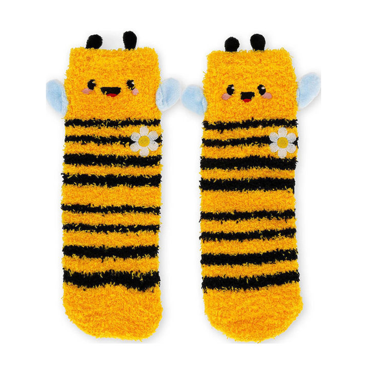 Legami Anti-Rutsch-Socken Biene, kuschelige Socken für Kinder, Bee It’s a Match!