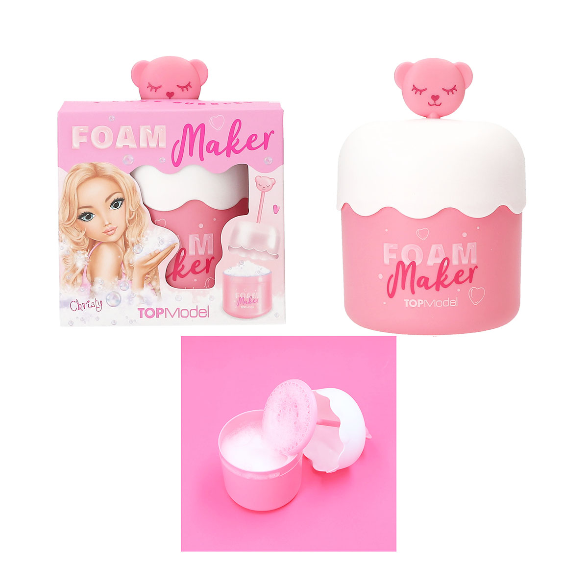 TOPModel Badeschaum Aufschäumer BEAUTY and ME, mit Teddy-Kopf, Depesche