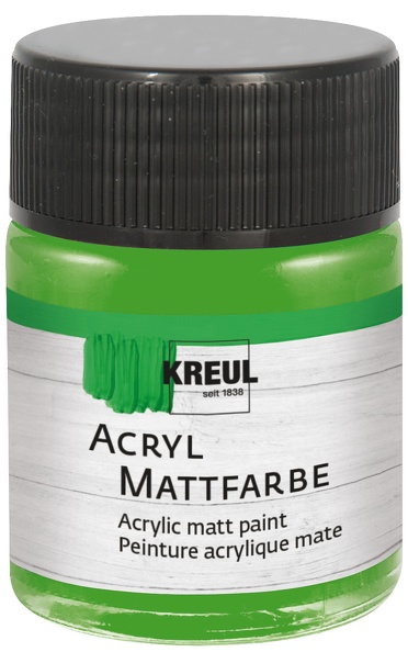 Kreul Acryl Mattfarbe 50ml hellgrün