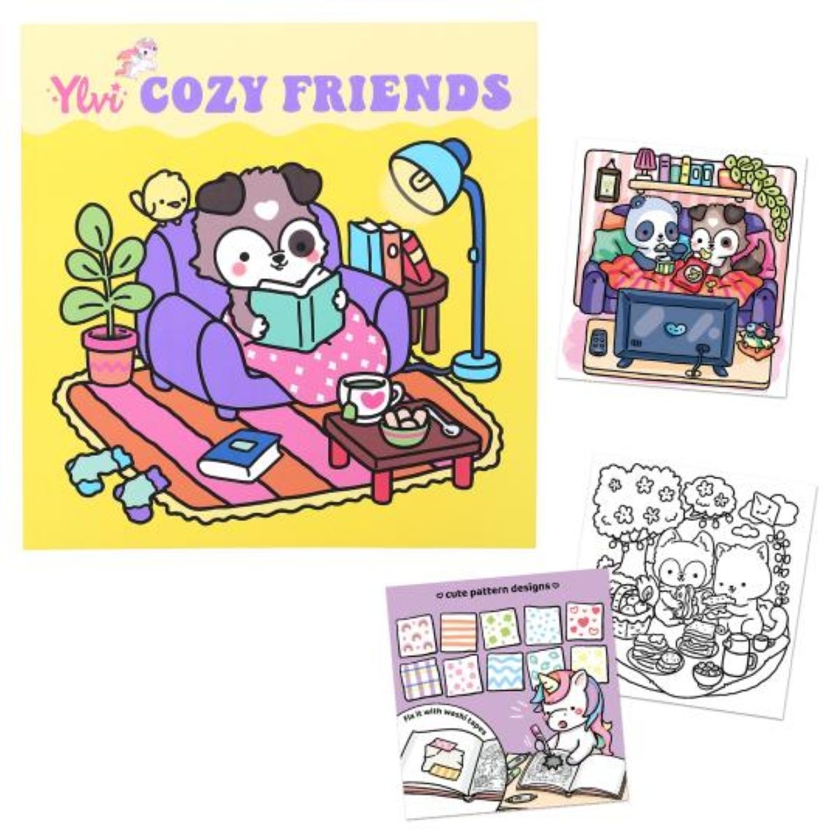 Ylvi Cozy Friends Malbuch 