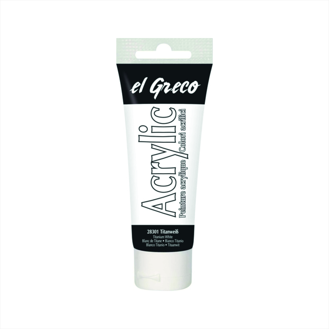 Kreul Acrylic el Greco 75ml Titanweiß