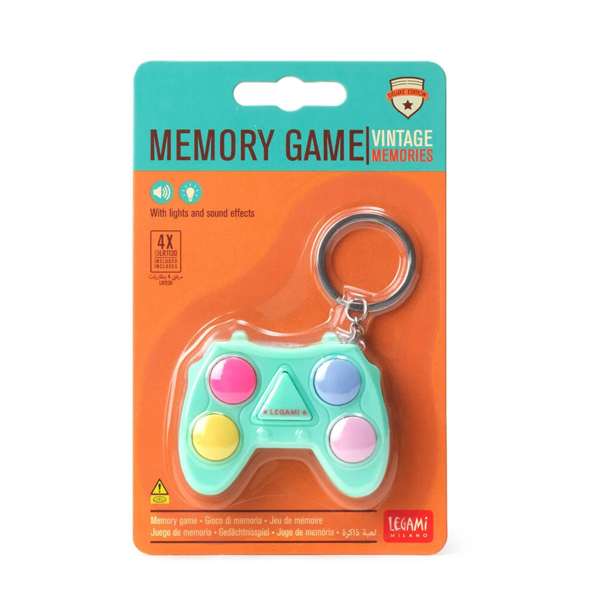 Legami Memory - Memory-Spiel mit Schlüsselring
