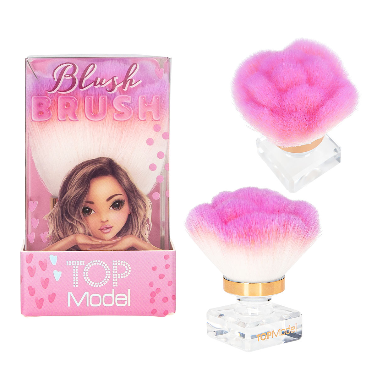 TOPModel Puder Pinsel BEAUTY and ME, Pinsel in Rosenform, Depesche