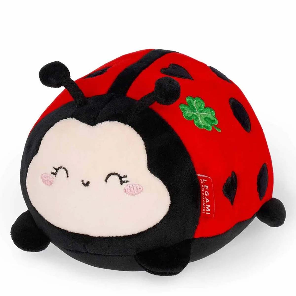 Legami Neuheit Plüschtier Marienkäfer Ladybug, Mini Super Soft!