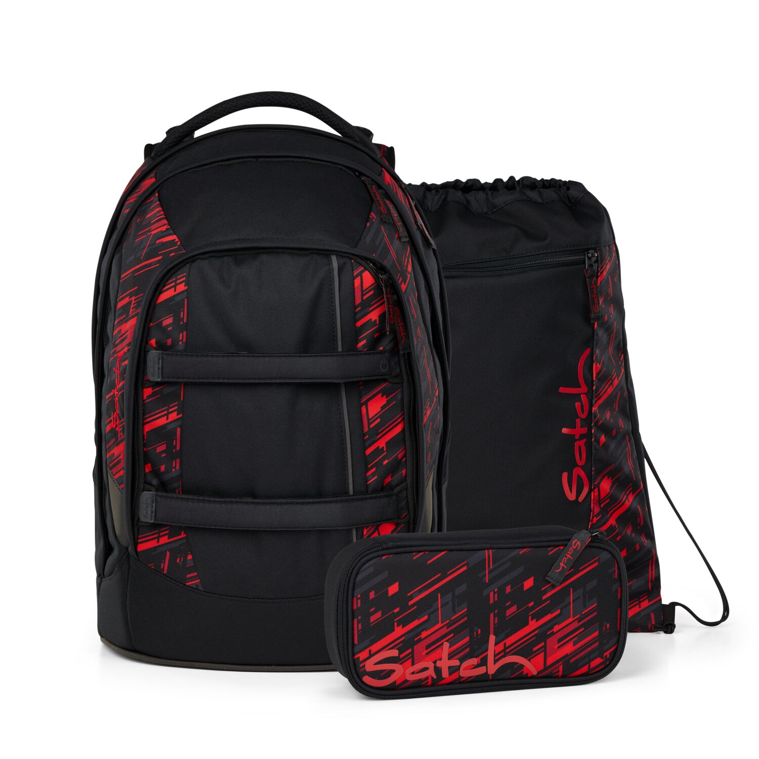 Satch Schulrucksack-Set Pack Midnight-Edition Night Rider