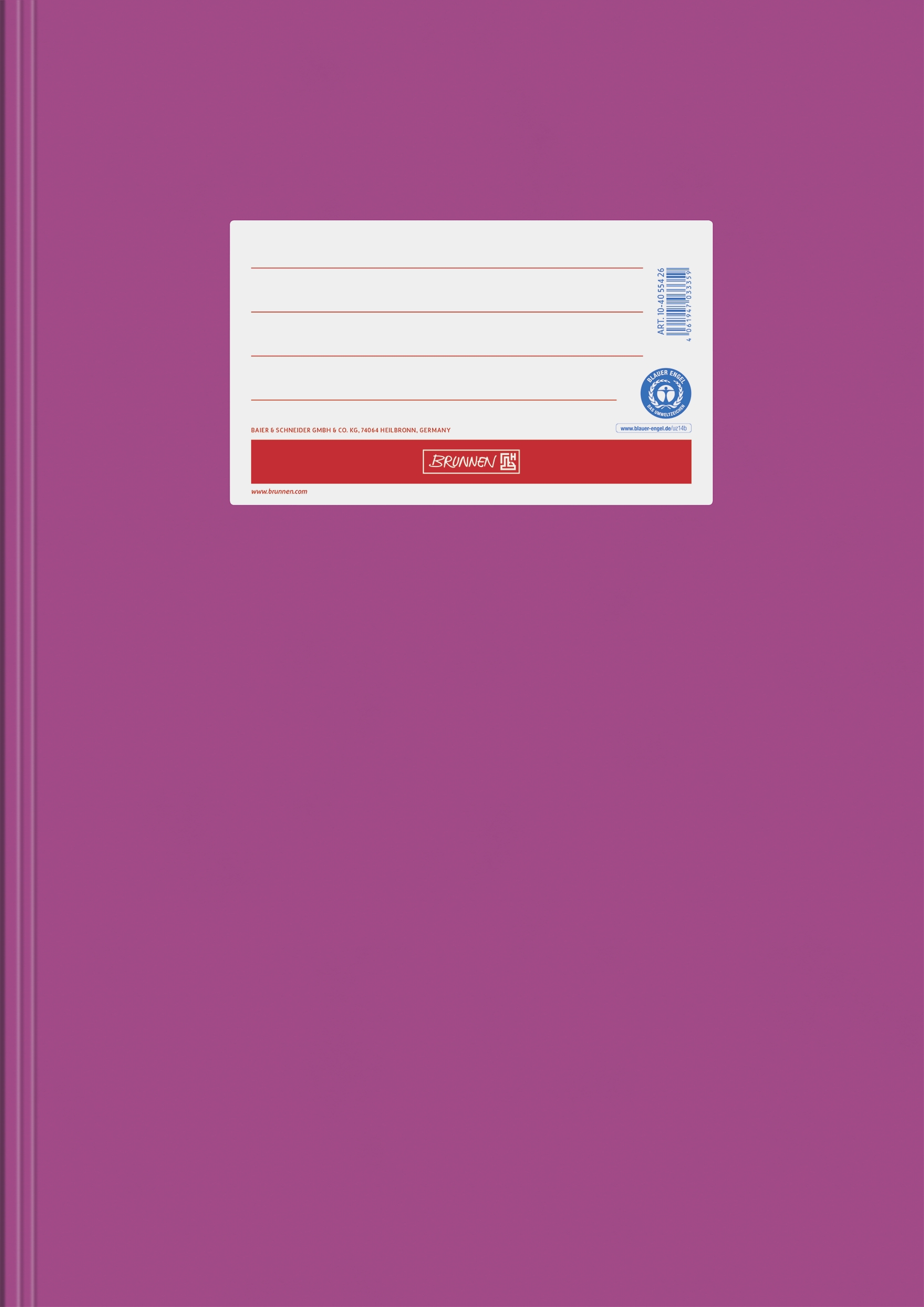 Hefthülle Premium A4 | pink