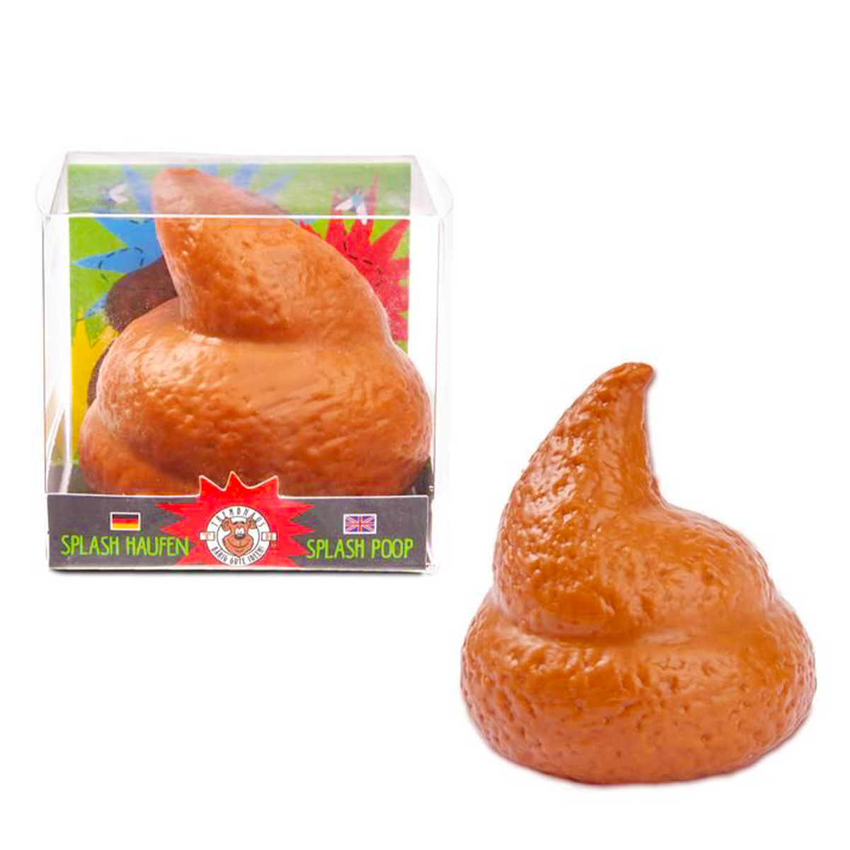 Kackhaufen braun Scherzartikel, Sticky Splash-Kackhaufen, Trendhaus