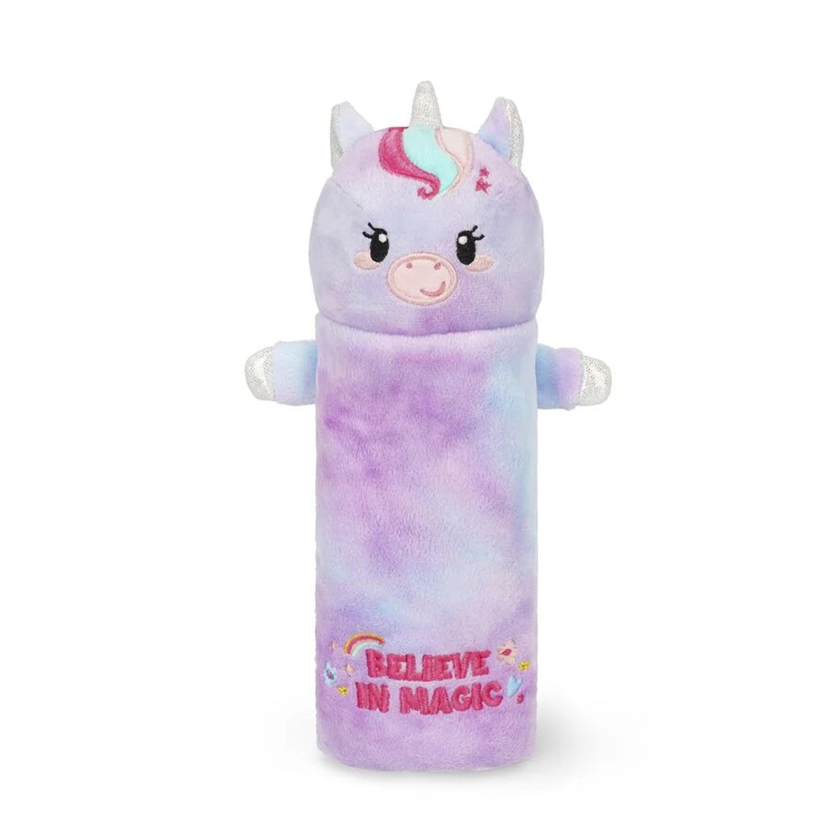 Legami Federmäppchen Super Soft Unicorn, superweiches Federmäppchen Einhorn rosa-pink