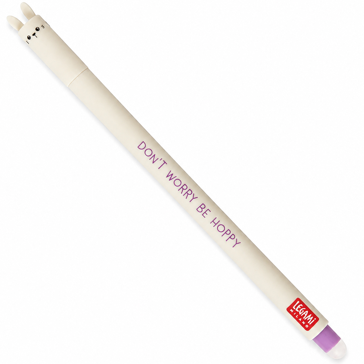 Legami Löschbarer Gelstift Hase Bunny Don’t Worry Be Hoppy - Erasable Pen
