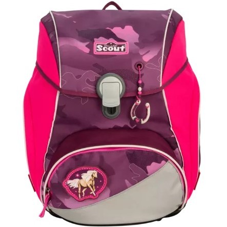 Scout Schulranzen-Set Alpha Pink Horse