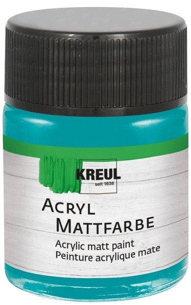 Kreul Acryl Mattfarbe 50ml türkis
