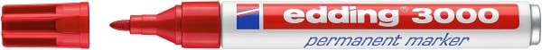 Edding Permanentmarker 3000 rot