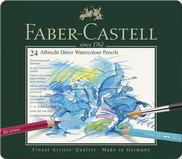 Aquarellstift A.Dürer 24er Metalletui