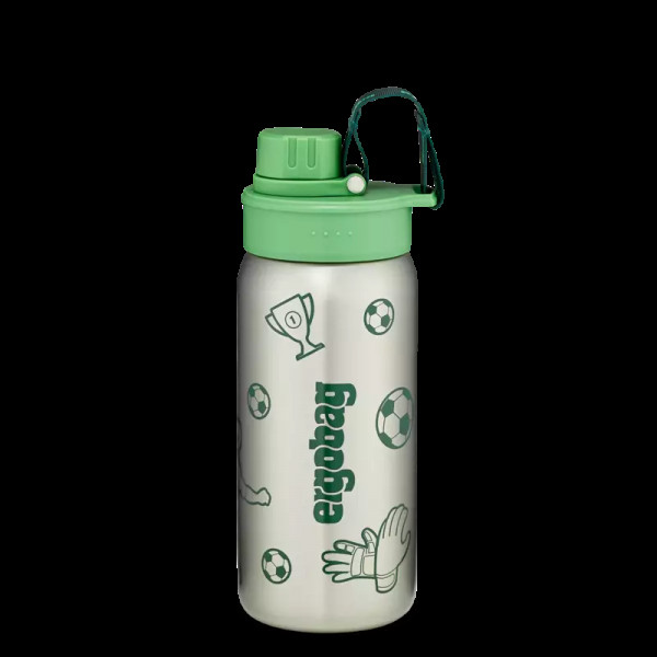 Ergobag Edelstahl-Trinkflasche grün