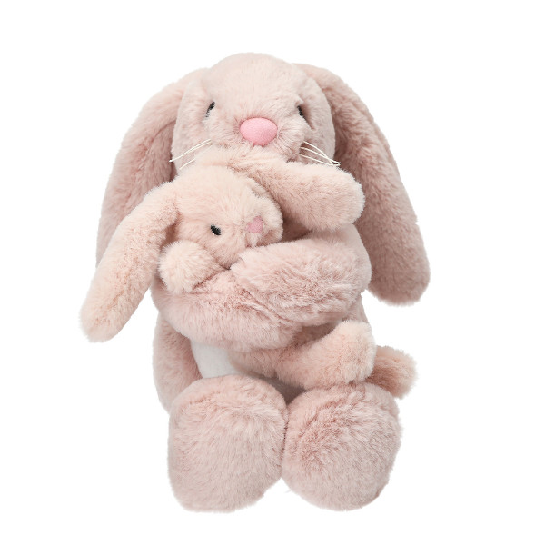 Princess Mimi Plüsch Hase Nelly mit Baby, Depesche