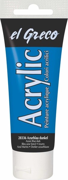 Kreul Acrylic el Greco 75ml Azurblau dunkel