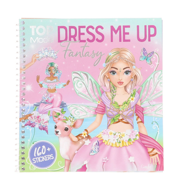 TOPModel Dress Me Up Fantasy mit 11 Stickerbogen, Depesche