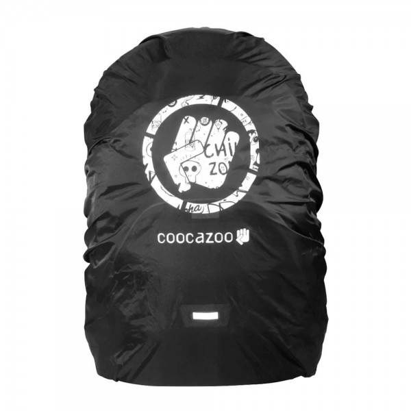 Coocazoo Regenhülle Black-Reflekt