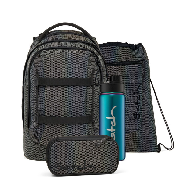 Satch Schulrucksack-Set Pack Hidden Rainbow Reflex-Edition