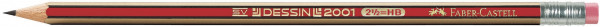 Faber-Castell Bleistift Dessin 2001 G-tip HB
