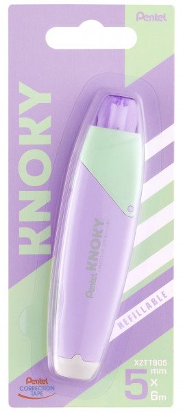 Korrekturband Correction Tape Knoky XZTT805 lila/grün