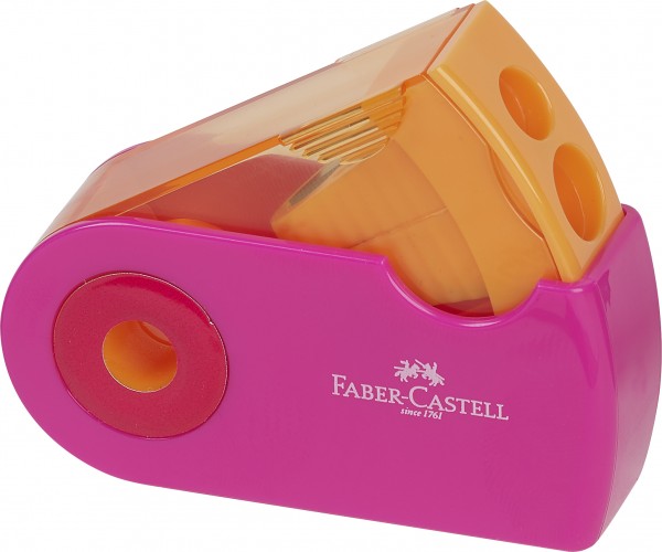 Faber-Castell Doppelspitzdose Sleeve pink