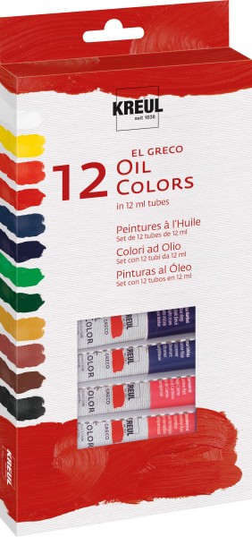 Kreul Oil Colors 12er Pckg.