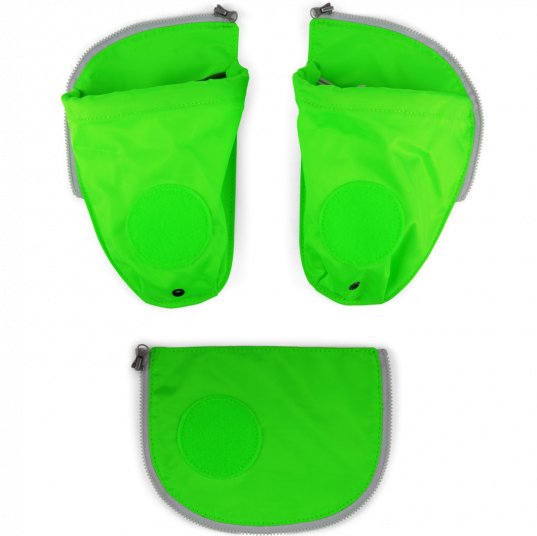 Ergobag Seitentaschen Zip-Set grün