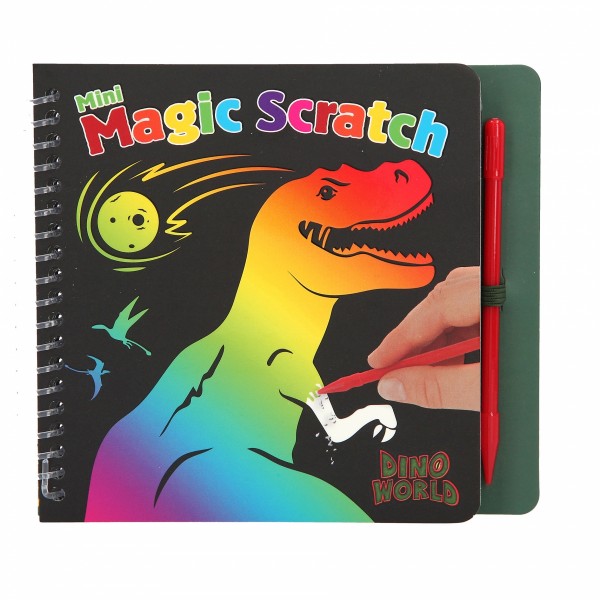 Dino World Mini Magic Scratch Book, Depesche