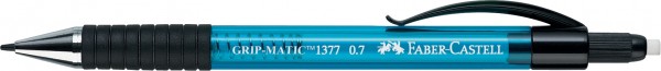 Faber-Castell Druckbleistift Grip Matic 1377 0,7mm blau