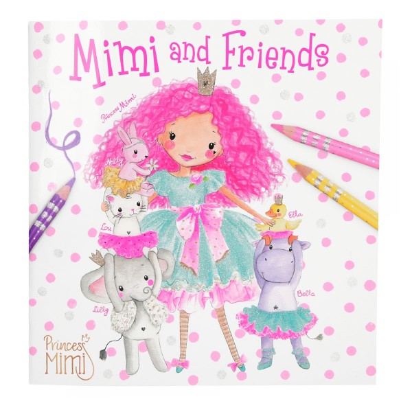 Princess Mimi and Friends Malbuch, Depesche