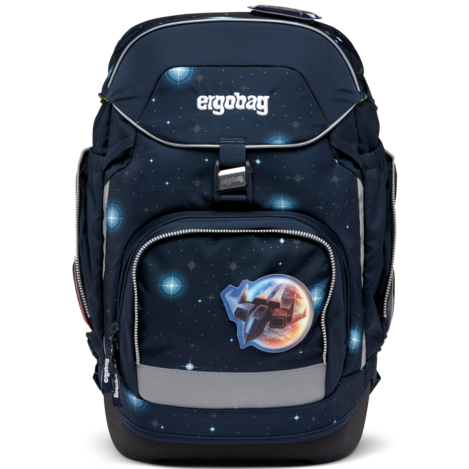 Ergobag Schulranzen-Set Pack Galaxy Glow-Edition KoBärnikus