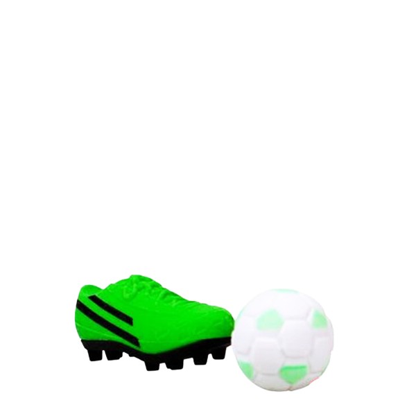 Radierer Fussball-Set, grün, Trendhaus