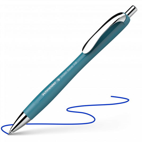 Kugelschreiber Slider Rave teal
