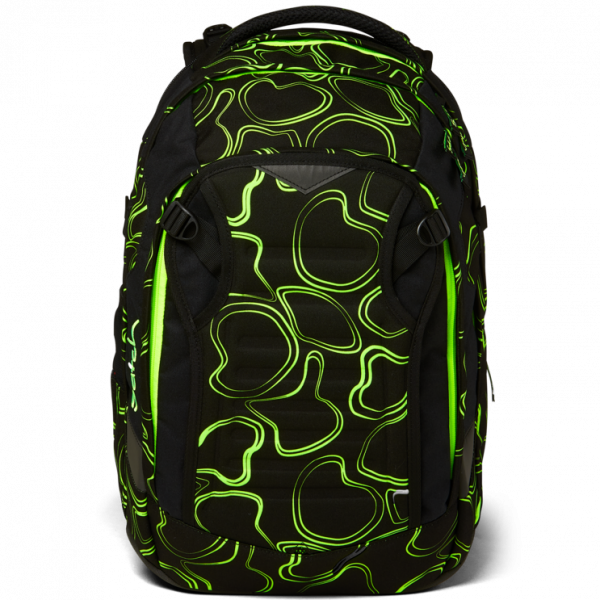 Satch Schulrucksack Match Green Supreme