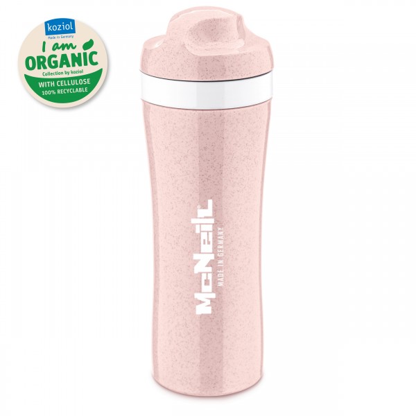 McNeill Trinkflasche OASE ORGANIC von Koziol 425ml pink