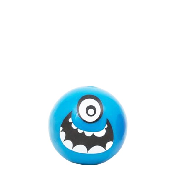 Springball mit Licht, Little Monster, blau, 52mm, Trendhaus