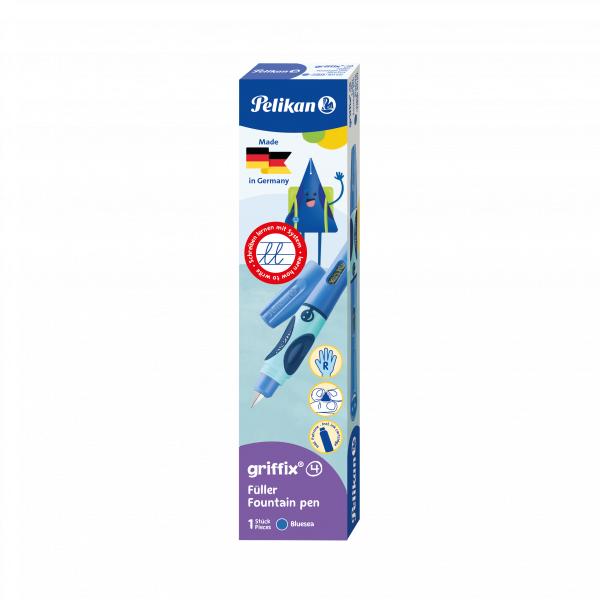 Pelikan griffix® Füller für Rechtshänder, Bluesea