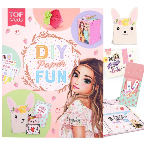 TOPModel DIY Paper Fun Book FLOWER BERRY, Depesche
