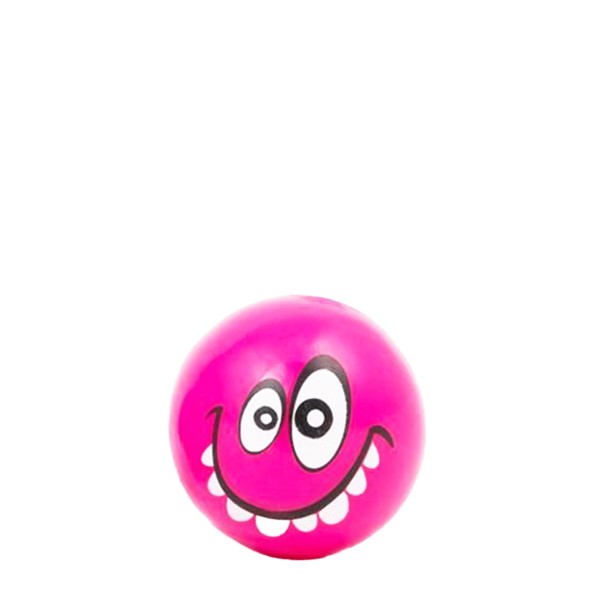 Springball mit Licht, Little Monster, pink, 52mm, Trendhaus