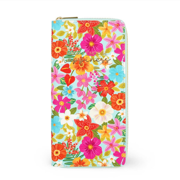 Legami Reisedokumententasche Blumen Fowers, Schutz: RFID Blocking