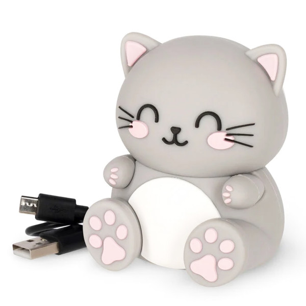 Legami Kabelloser Speaker Kitty mit Halterung - The Sound of Cuteness, Lautsprecher Katze Kitty